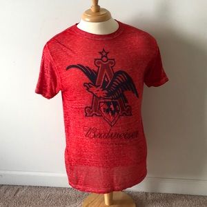 Budweiser Vintage Mens T-shirt. Size Med.